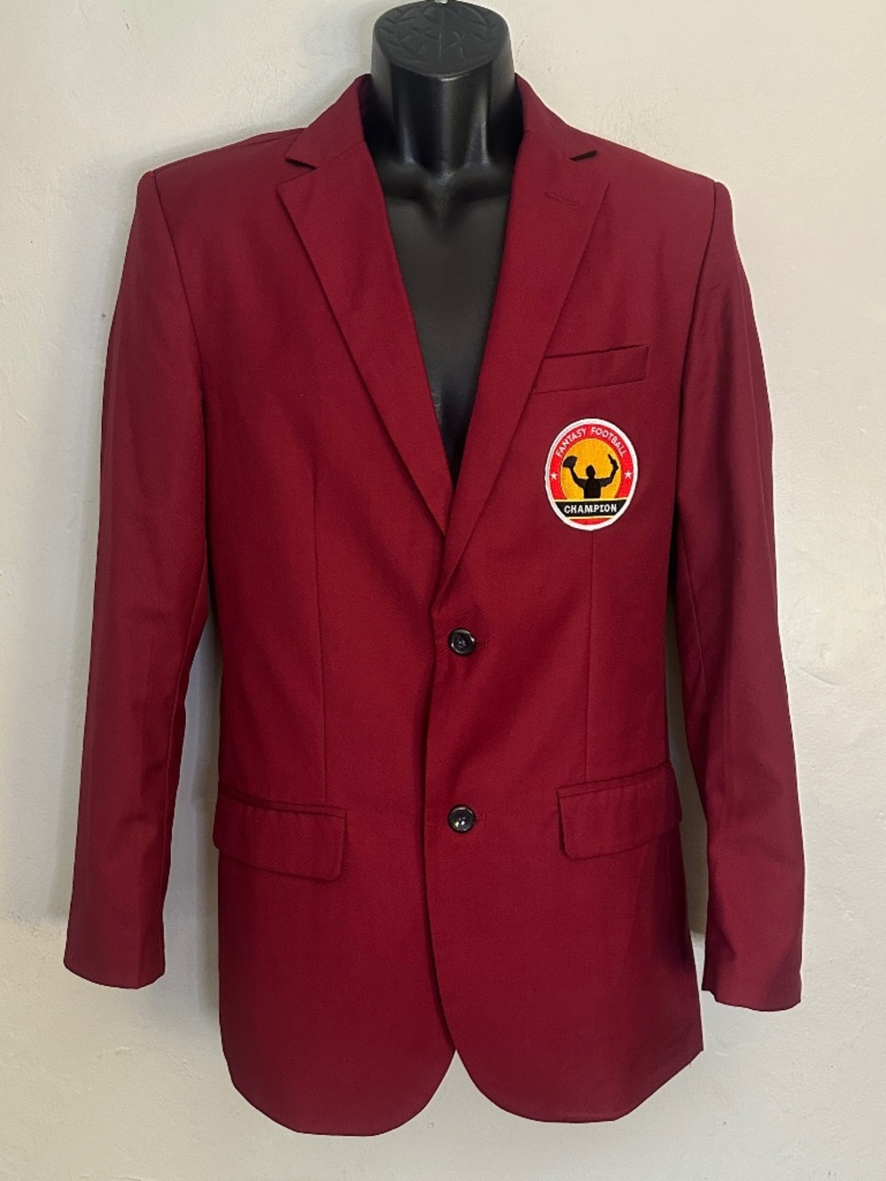 Fantasy Football Champion Blazer Large ~40R Gently worn 65% polyester/35% cotton